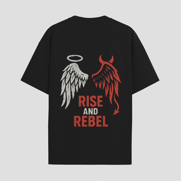 RISE & REBEL Oversized Premium T-Shirt