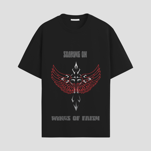 WINGS OF FAITH Oversized Premium T-Shirt
